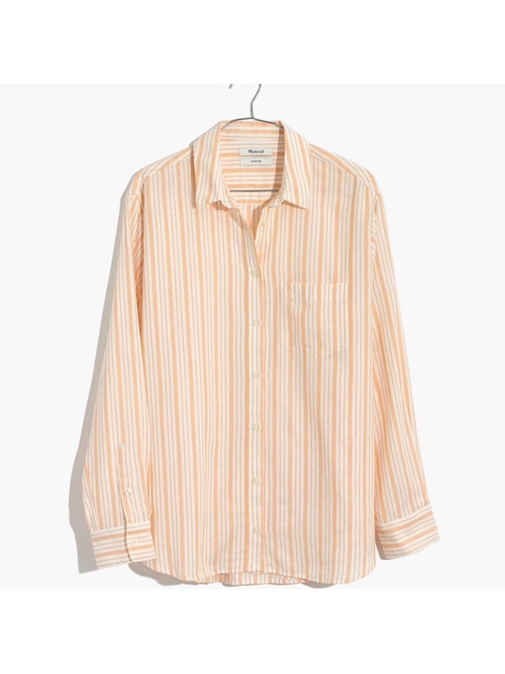 BNC Madewell Oversized Ex-Boyfriend Glenn Stripe Shirt